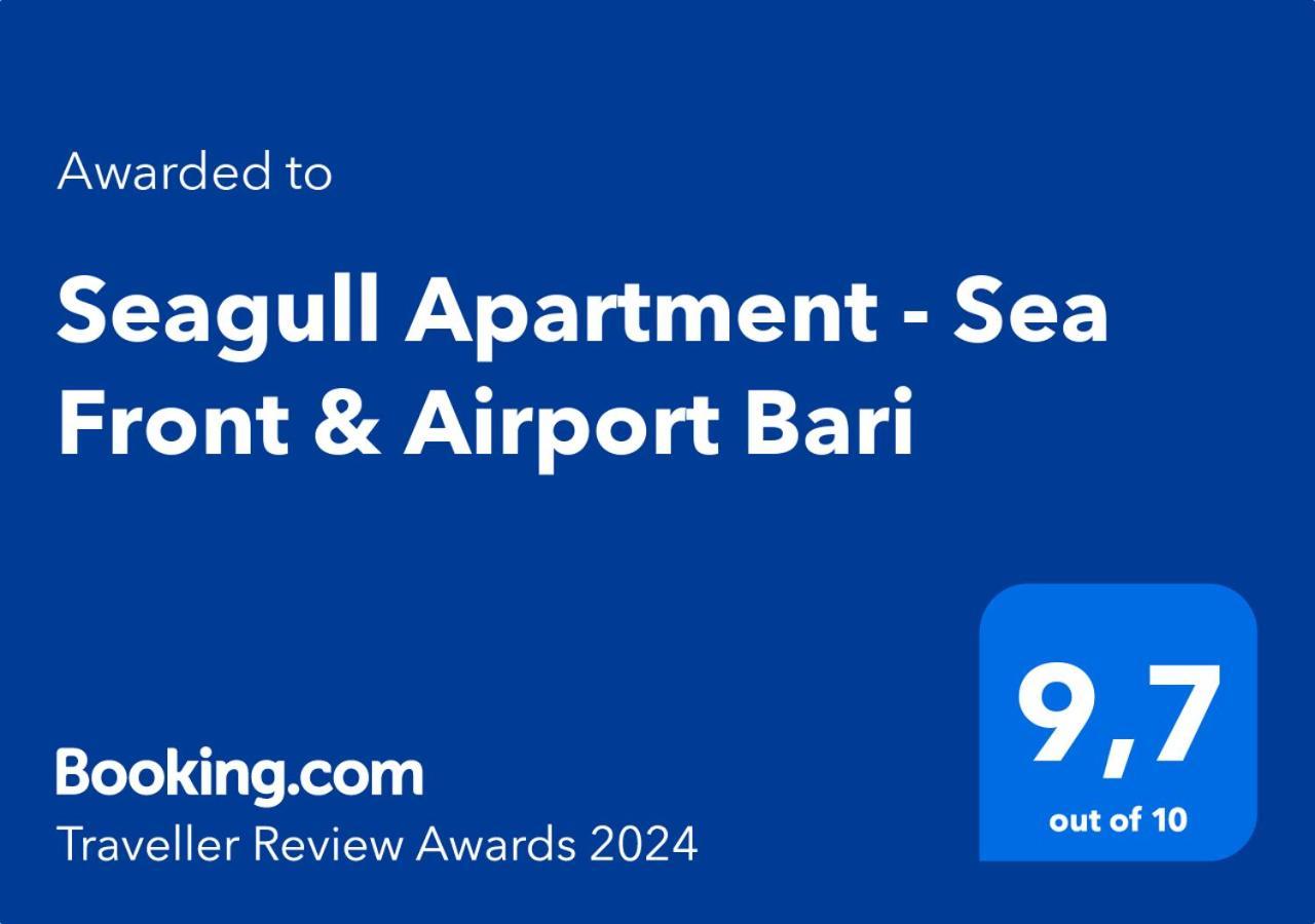 Seagull Apartments - Front And Sea View & Airport Bari Ngoại thất bức ảnh